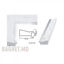Пластиковый багет Art. 52-01-03 по 3,06 USD на Baghet.md