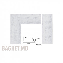 Пластиковый багет Art. 63-01-06 по 4,39 USD на Baghet.md