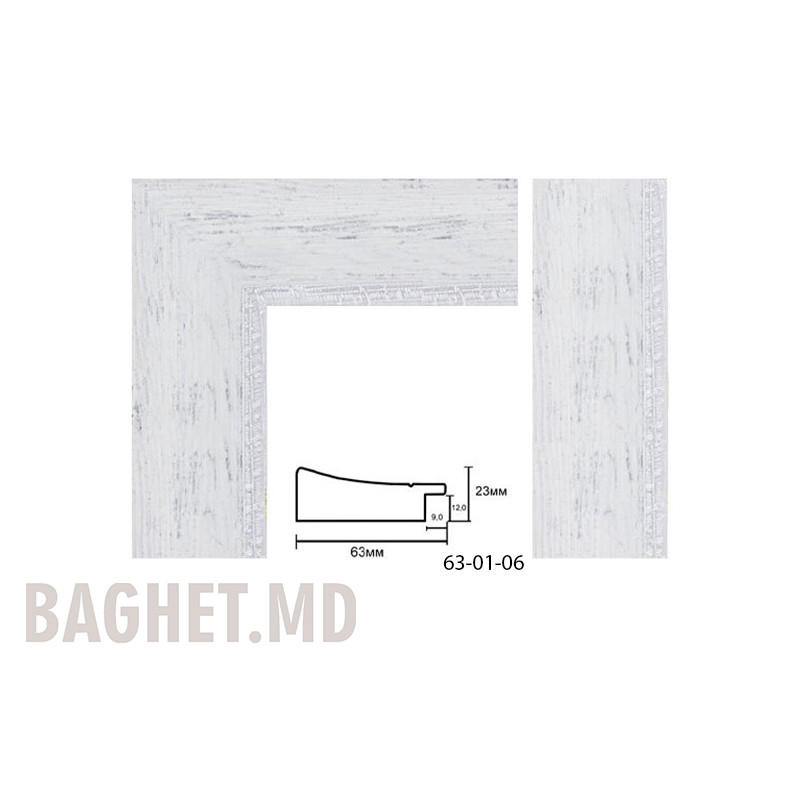 Пластиковый багет Art. 63-01-06 по 4,39 USD на Baghet.md