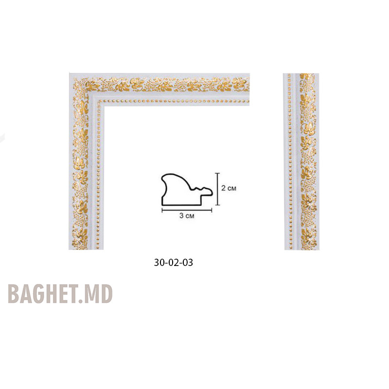 Plastic Frame Art.No: 30-02-03 at 1.25 USD  Baghet.md