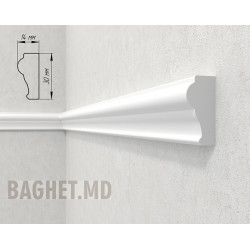 Interior wall molding 101-20 White home decor on Baghet.md