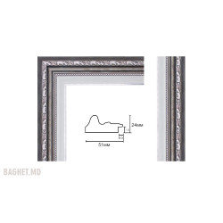 Plastic Frame 51mm Art.No: 51-02-08 at 2,59 USD | Baghet.md