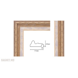 Plastic Frame 51mm Art.No: 51-02-07 at 2,59 USD | Baghet.md