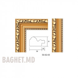 Пластиковый багет Art. 51-02-03 по 3,51 USD на Baghet.md