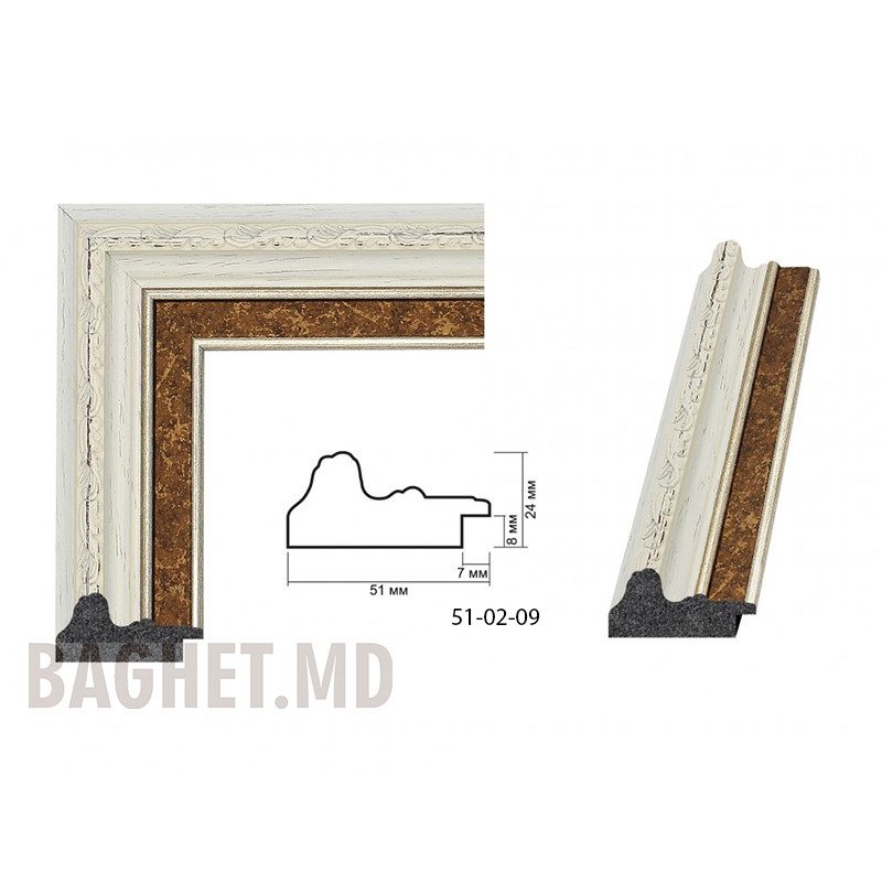 Plastic Frame Art.No: 51-02-09 at 2,09 USD | Baghet.md